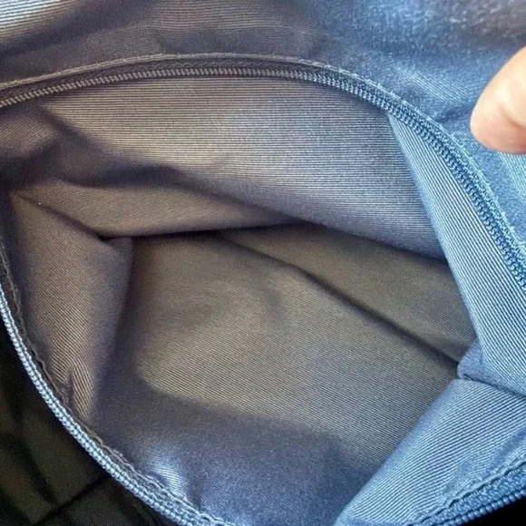 Coach Blue Denim Jumbo Signature Hobo Shoulder Bag 12190 China - Picture 6 of 9